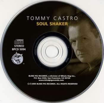 CD Tommy Castro: Soul Shaker 550408