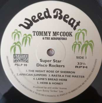 LP Tommy McCook: Super Star - Disco Rockers 610827