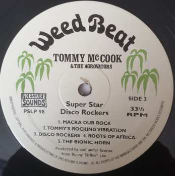 LP Tommy McCook: Super Star - Disco Rockers 610827