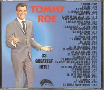 CD Tommy Roe: 33 Greatest Hits 638657