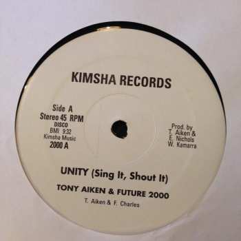 LP Tony Aiken: Unity, Sing It, Shout It 606528