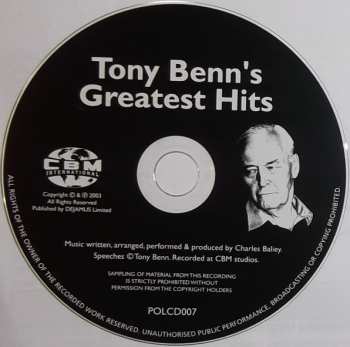 CD Tony Benn: Tony Benn's Greatest Hits 250626