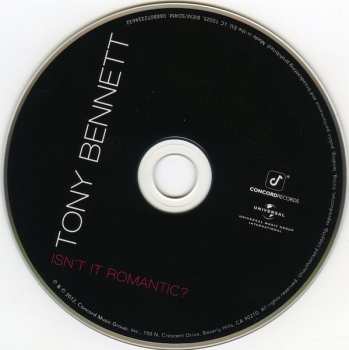 CD Tony Bennett: Isn't It Romantic? 419397