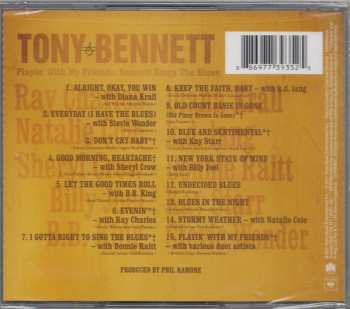 CD Tony Bennett: Playin' With My Friends: Bennett Sings The Blues 405574