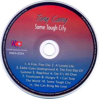 CD Tony Carey: Some Tough City 628170