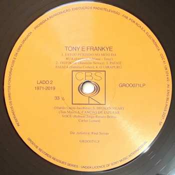 LP Tony Bizarro: Tony & Frankye 424257