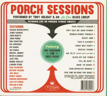 CD Tony Holiday: Tony Holiday's Porch Sessions 590110