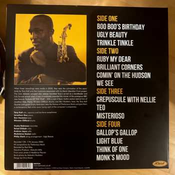 2LP Tony Kofi Quartet: Plays Monk 652624