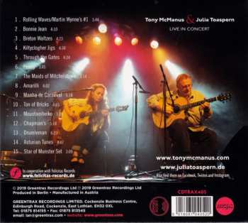 CD Tony McManus: Live In Concert 659574