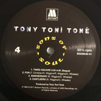 2LP Tony! Toni! Toné!: Sons Of Soul 592823