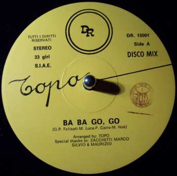 Album Topo: Ba Ba Go, Go