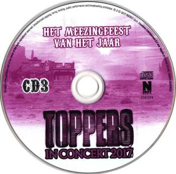 3CD Toppers: Toppers In Concert 2017 - Wild West, Thuis Best (Het Complete Concert) 574968