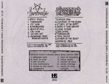 CD/DVD Kreator: Bonecrushing Demos & Rehearsals '84-85 582040