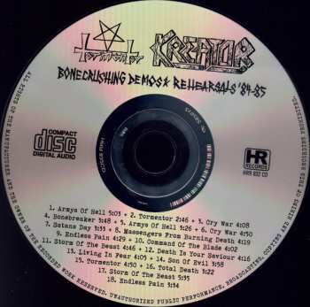 CD/DVD Kreator: Bonecrushing Demos & Rehearsals '84-85 582040