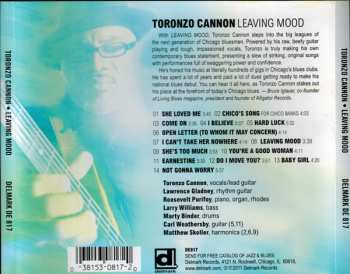 CD Toronzo Cannon: Leaving Mood 627459