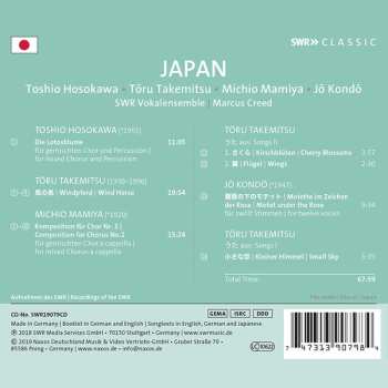 CD Toru Takemitsu: Japan 601271