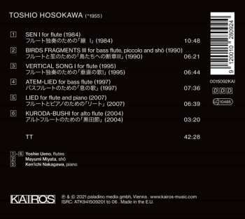 CD Toshio Hosokawa: Works for Flute 608260