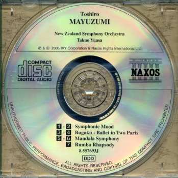 CD The New Zealand Symphony Orchestra: Symphonic Mood. Bugaku. Mandala Symphony. Rumba Rhapsody. 473359