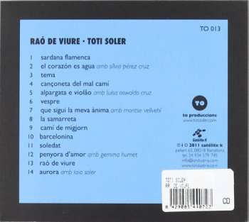 CD Toti Soler: Raó De Viure 601343