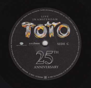 2LP/CD Toto: 25th Anniversary (Live In Amsterdam) LTD | NUM 83987