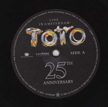 2LP/CD Toto: 25th Anniversary (Live In Amsterdam) LTD | NUM 83987