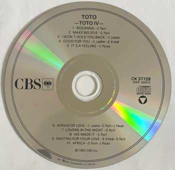 CD Toto: Toto IV 594012