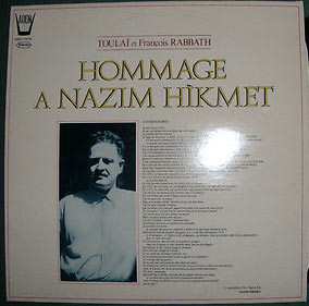 Album Tülây German: Hommage A Nazim Hikmet