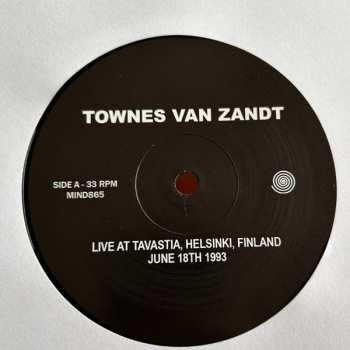 LP Townes Van Zandt: Live At Tavastia, Helsinki, Finland, June 18th 1993 LTD 592808