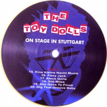 2LP Toy Dolls: On Stage In Stuttgart LTD | CLR 41677