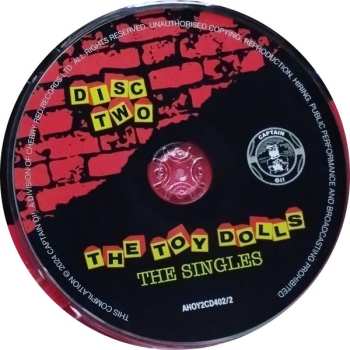 2CD Toy Dolls: The Singles DIGI 570357