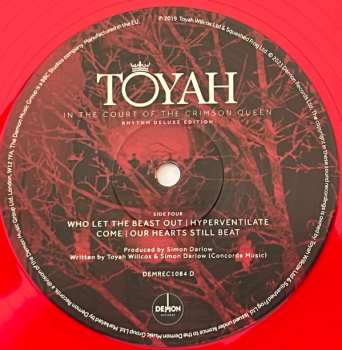 2LP Toyah: In The Court Of The Crimson Queen: Rhythm Deluxe Edition CLR | DLX 601089