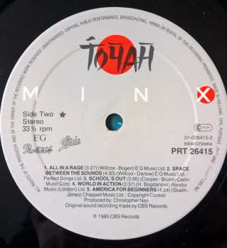 LP Toyah: Minx 605083