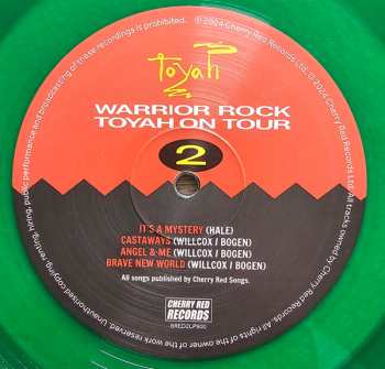 2LP Toyah: Warrior Rock - Toyah On Tour CLR | LTD 586151