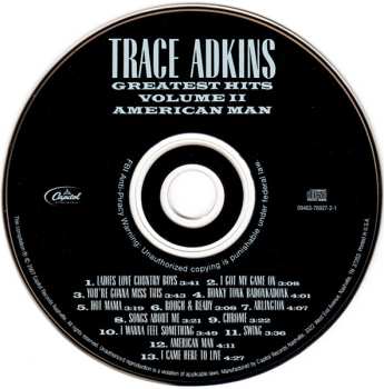 CD Trace Adkins: American Man, Greatest Hits Volume II 607705