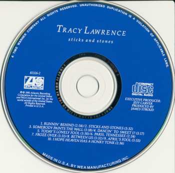 CD Tracy Lawrence: Sticks And Stones 660044