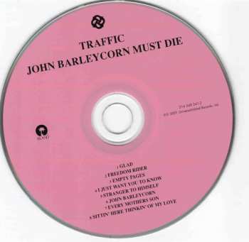 CD Traffic: John Barleycorn Must Die 436042