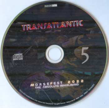 5CD/2Blu-ray Transatlantic: Morsefest 2022 (The Absolute Whirlwind) LTD 611996