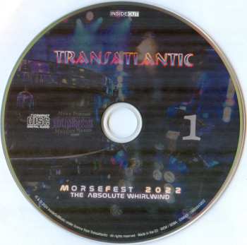 5CD/2Blu-ray Transatlantic: Morsefest 2022 (The Absolute Whirlwind) LTD 611996