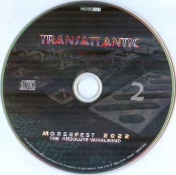 5CD/2Blu-ray Transatlantic: Morsefest 2022 (The Absolute Whirlwind) LTD 611996