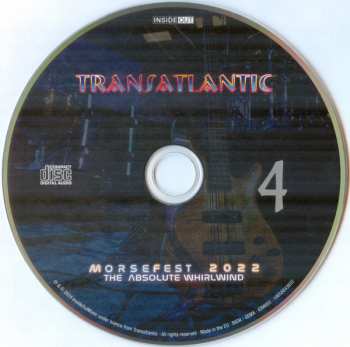 5CD/2Blu-ray Transatlantic: Morsefest 2022 (The Absolute Whirlwind) LTD 611996