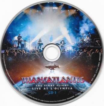 3CD/Blu-ray Transatlantic: The Final Flight: Live At L'Olympia LTD 417936