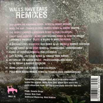 CD Transglobal Underground: Walls Have Ears Remixes 637970