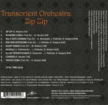 CD Transoriental Orchestra: Zip Zip 648326