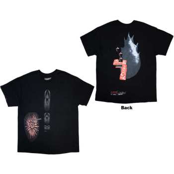 Merch Travis Scott: Travis Scott Unisex T-shirt: Summer Run 2023 London (back Print & Ex-tour) (xx-large) XXL