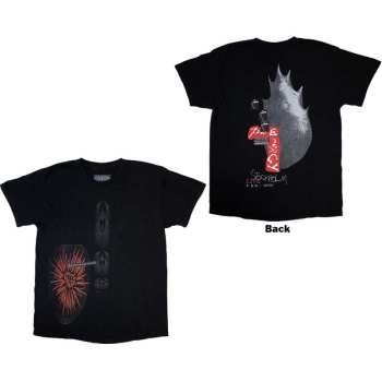 Merch Travis Scott: Travis Scott Unisex T-shirt: Summer Run 2023 Stockholm (back Print & Ex-tour) (x-large) XL