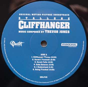 2LP Trevor Jones: Cliffhanger (Original Motion Picture Soundtrack) LTD 571259