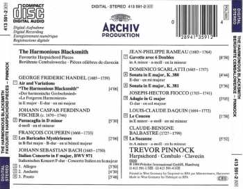 CD Trevor Pinnock: The Harmonious Blacksmith (Favourite Harpsichord Pieces · Berühmte Cembalowerke) 44637