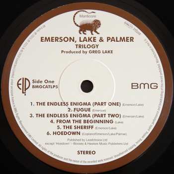 LP Emerson, Lake & Palmer: Trilogy 37302