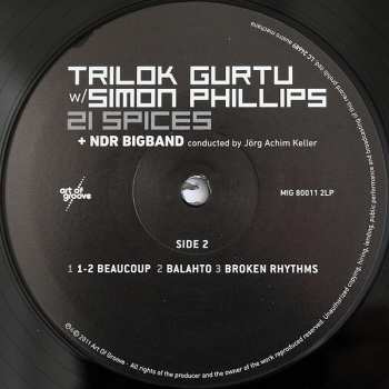 2LP Trilok Gurtu: 21 Spices LTD 358