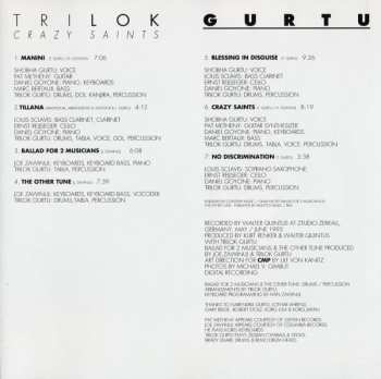 CD Trilok Gurtu: Crazy Saints 558543